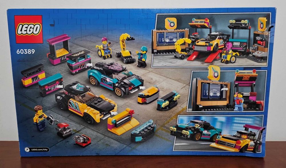 LEGO City 60389 Garagem Carro Personalizado Descontinuado Esgotado