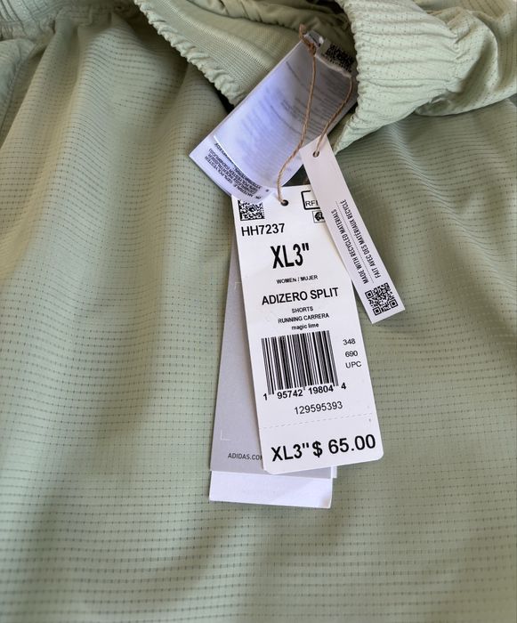 Szorty adidas ADIZERO bieganie rozmiar XL