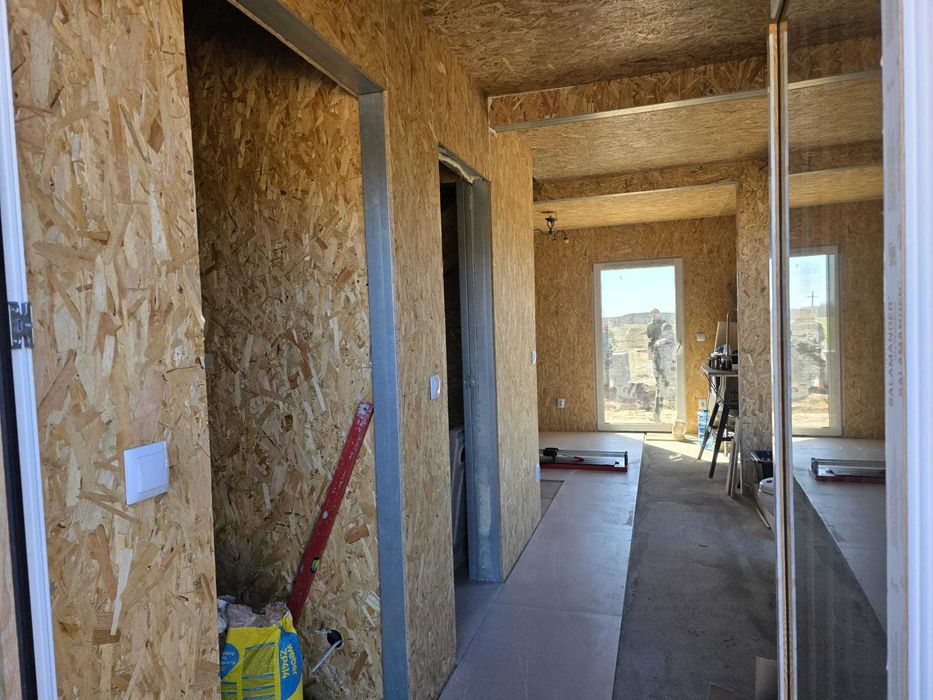 Domek CAŁOROCZNY 46,99m2 EKONEST35 na konstrukcji STALOWEJ LGS