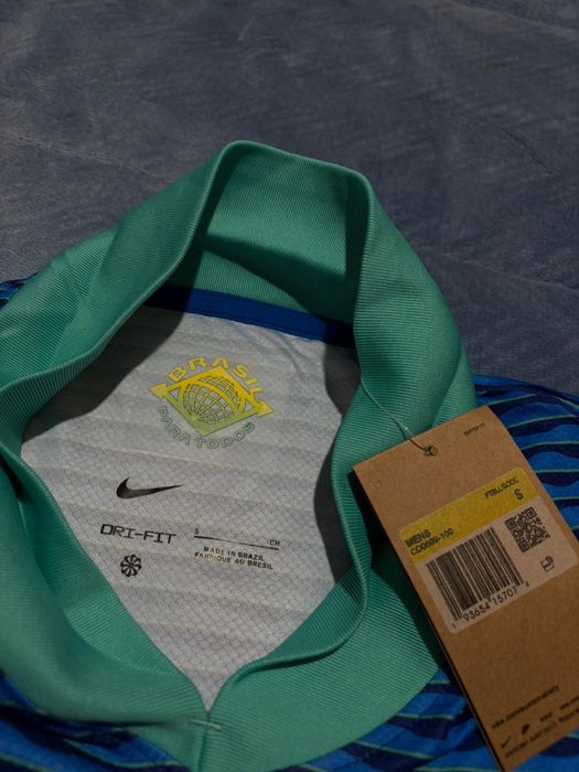 Camisola do Brasil azul tamanho M