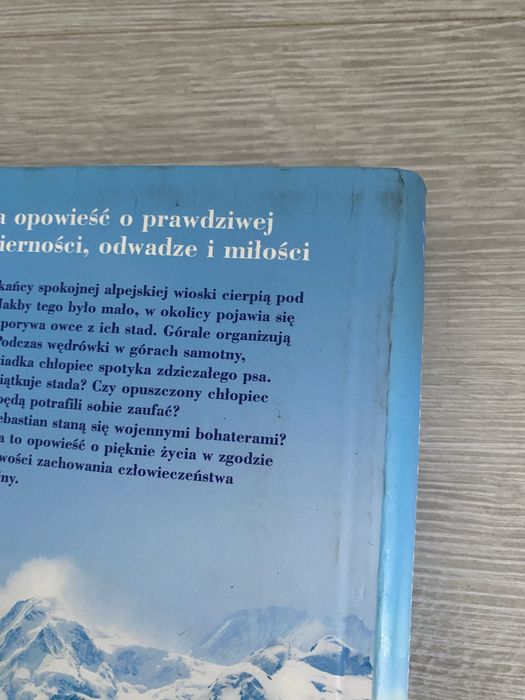 Książka Bella i Sebastian o piesku