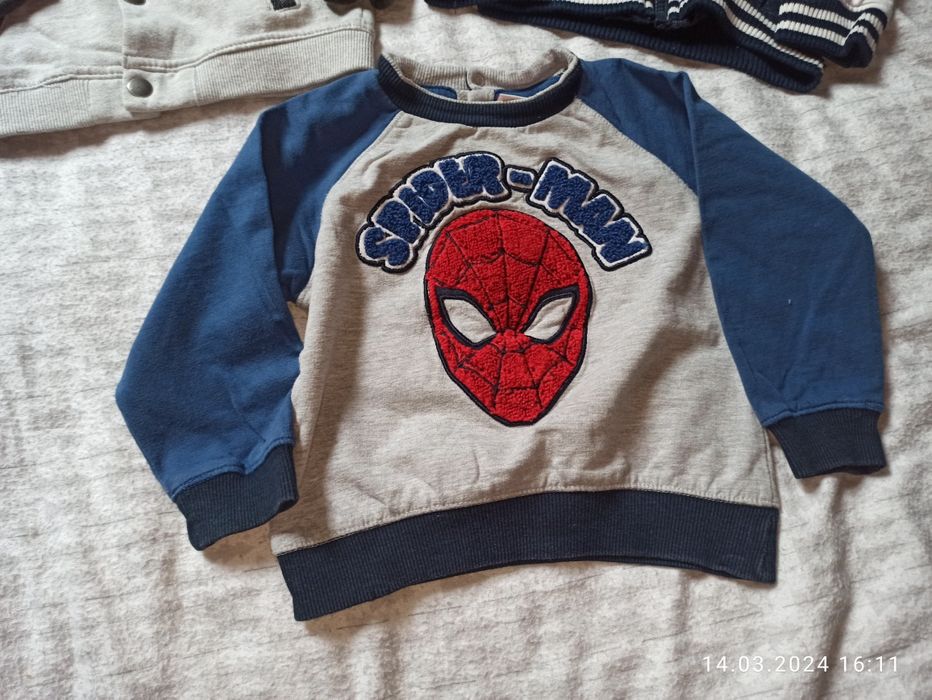 3 bluzy chłopięce 80