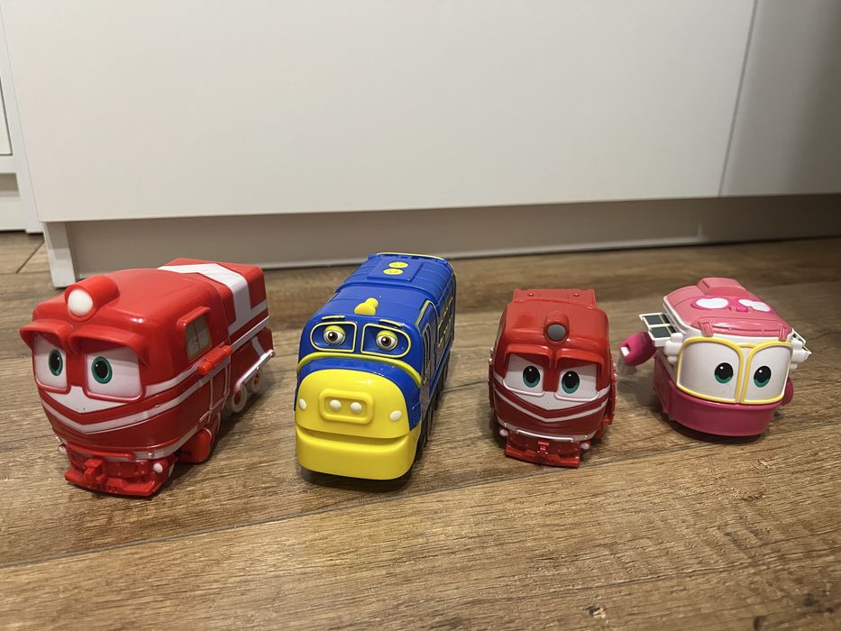 Чаггінгтон паровозики трансформери Вілсон Брюстер