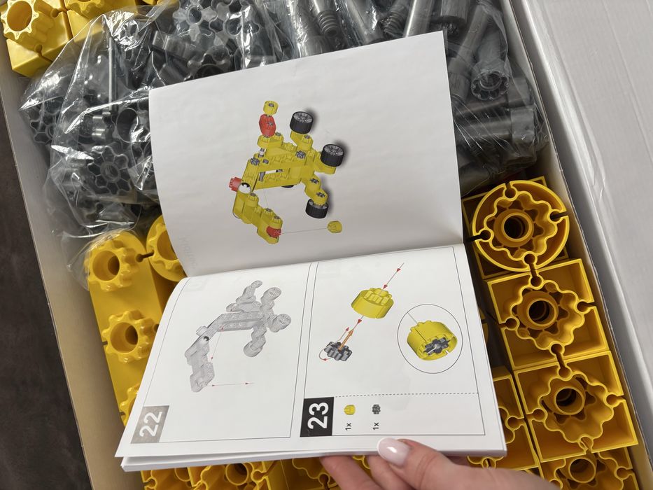 Дитячий конструктор Kiditec 1114 Multiset 900 ел