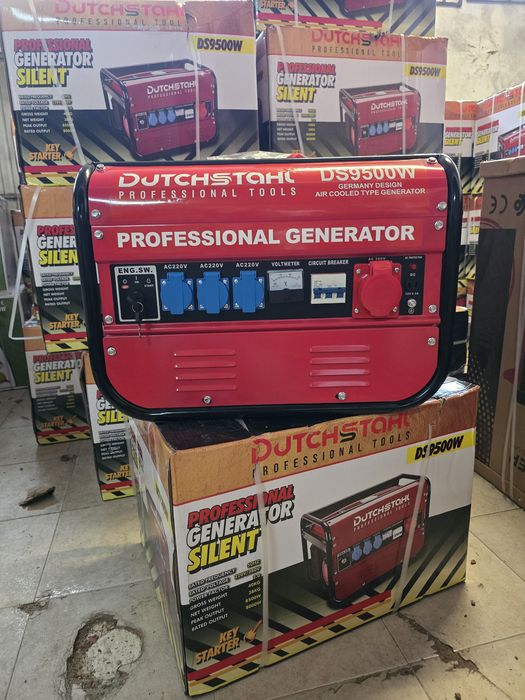Gerador 9500 gasolina watts novo