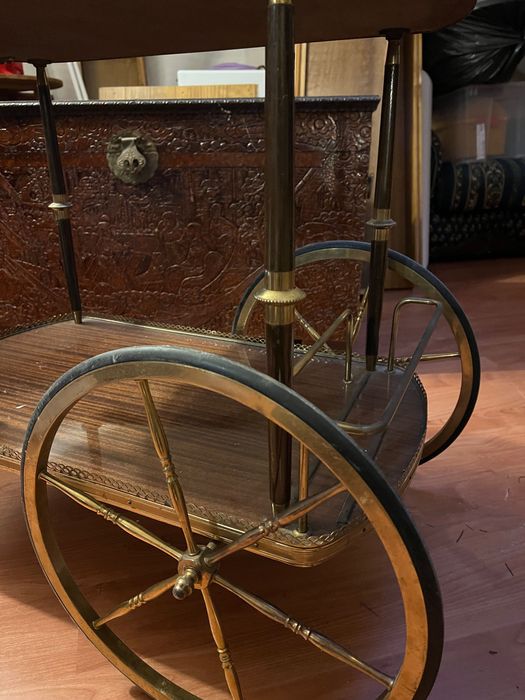 Carro chá antigo francês