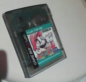Dr mario e mario golf gameboy game boy colour