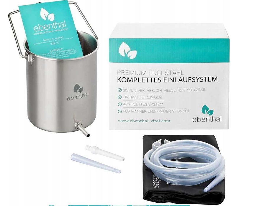 Zestaw Do Czyszczenia Jelita Grubego Premium Stal NIerdzewna