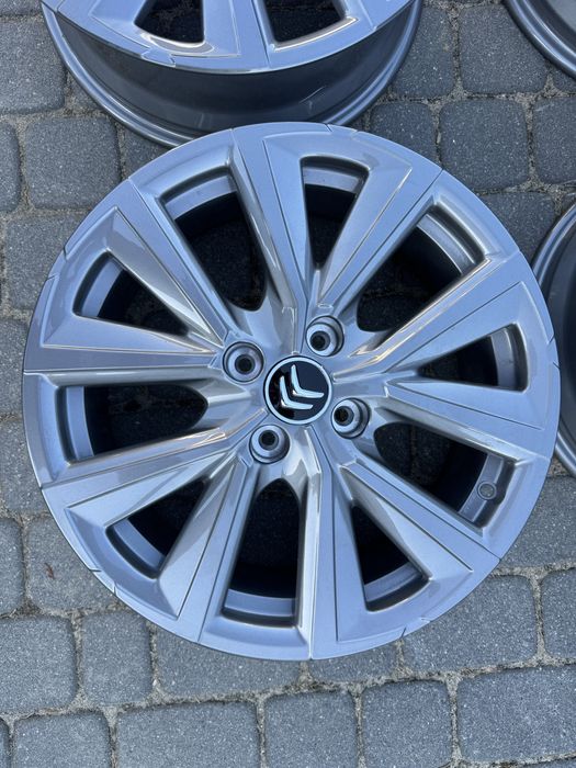 Felgi17 4x108 oryg Citroen DS jak NoWe Szare kpl