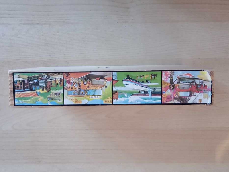 Puzzle drewniane pojazdy, auta