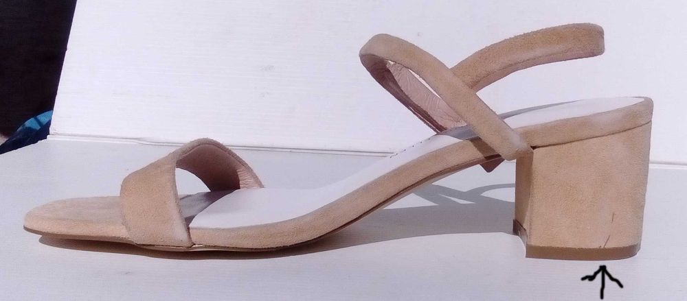 Nº38 Sandália Jennie Ellen Nova Camurça