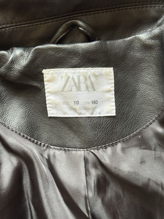 Кожаная куртка ZARA