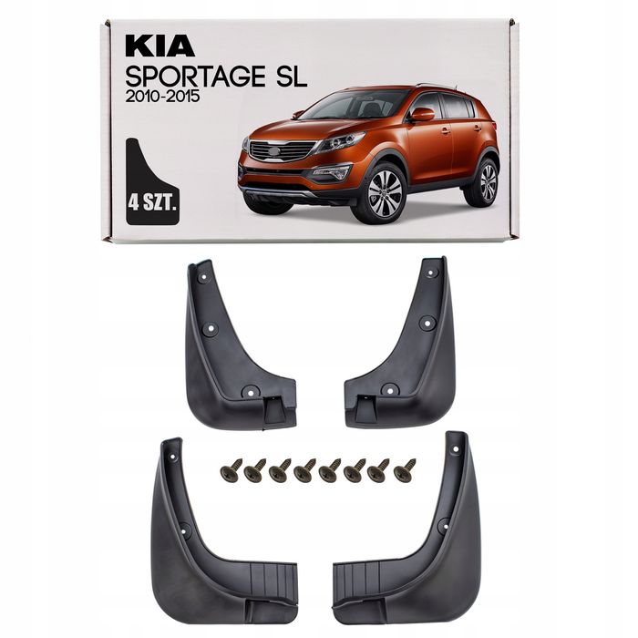 kia sportage iii sl 2010-2015 dedykowane chlapacze komplet