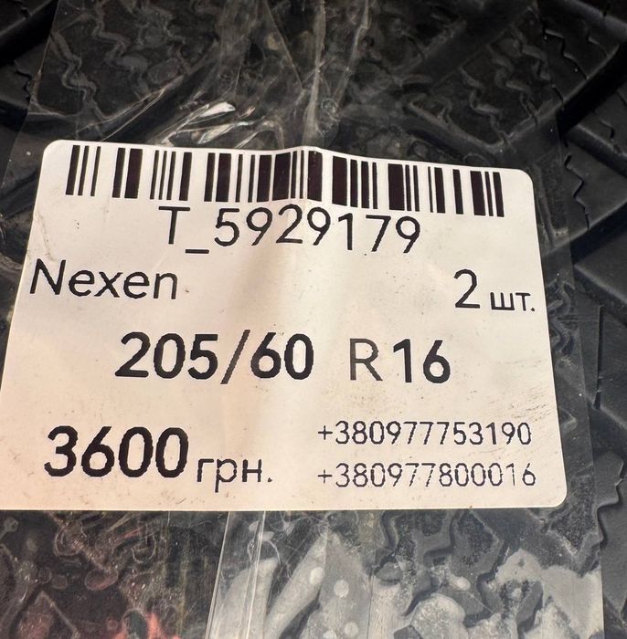 205 60 16 зима пари на вибір