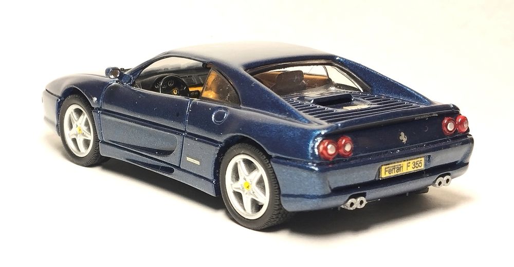 Ferrari F355 (1994-99) Detail Cars + Ferrari FXX Hot Wheels Elit  1/43