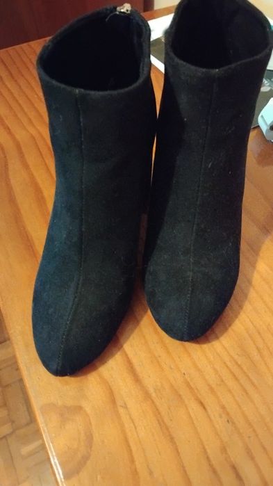 Botins pretos pull&bear
