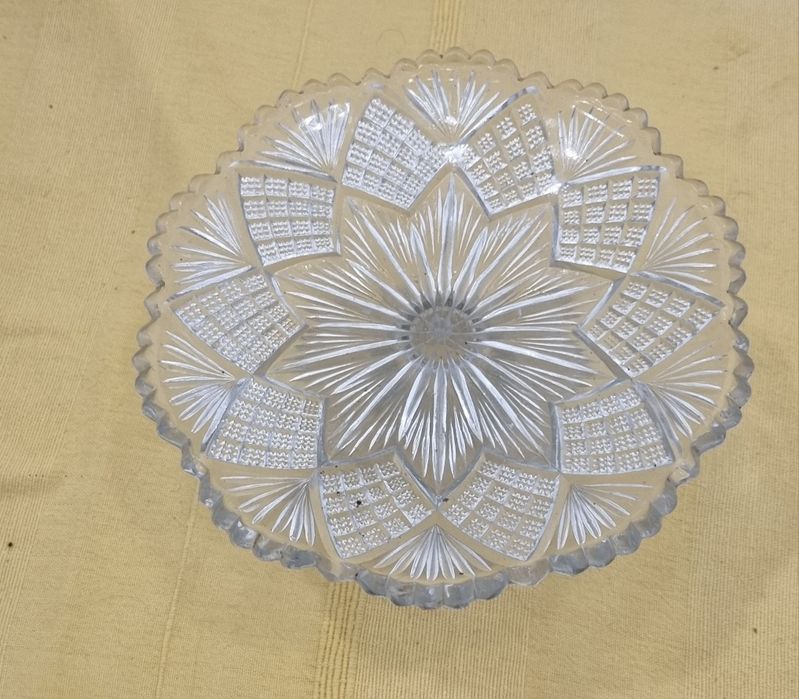 Fruteira em Vidro medidas nas fotos