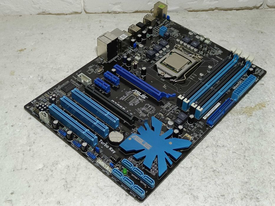 КОМПЛЕКТ Материнська плата ASUS P7P55 LX + процесор i5-760 LGA1156