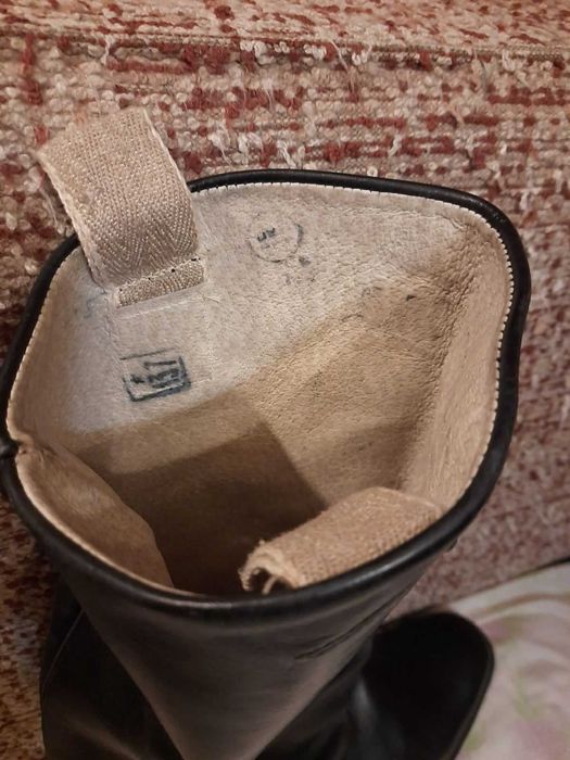 Сапоги хромовые 42 р офицерские военны двусторонняя натуральная кожа