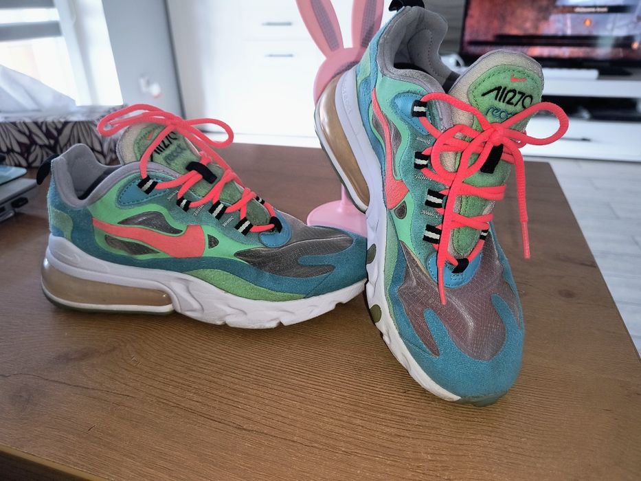 Nike Air max 270 React Electro Green