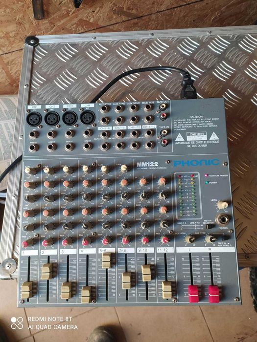 Mixer ośmiokanałowy firmy Phonic Złota • OLX.pl