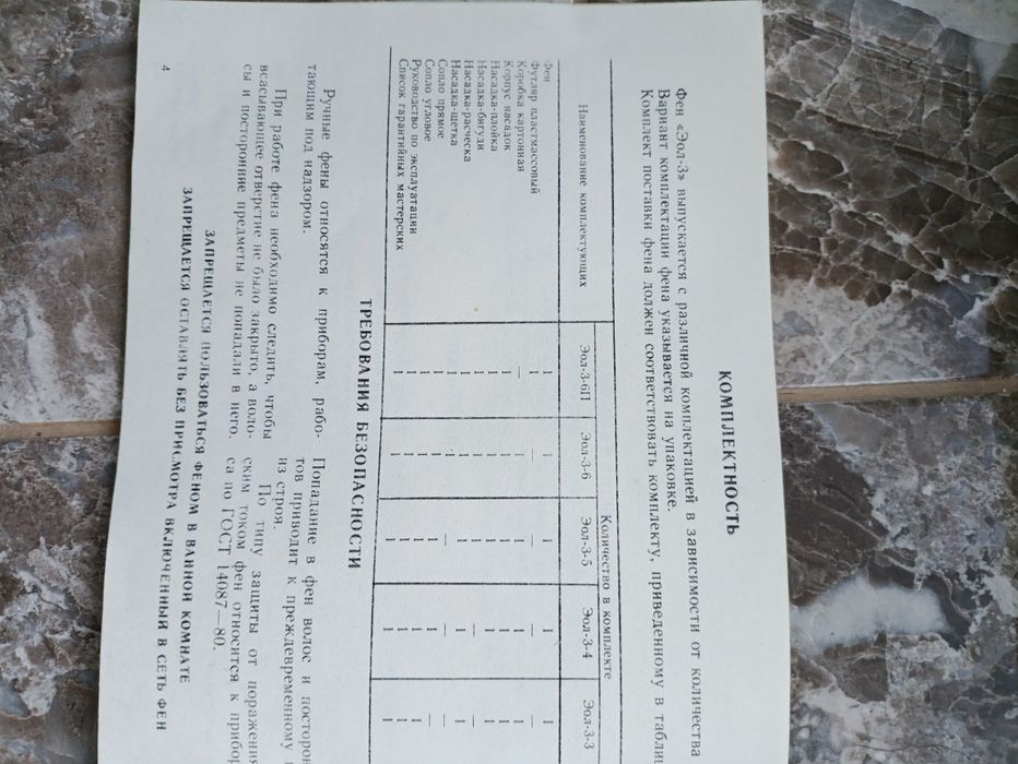 Фен из СССР, новый, 0,4 кВт