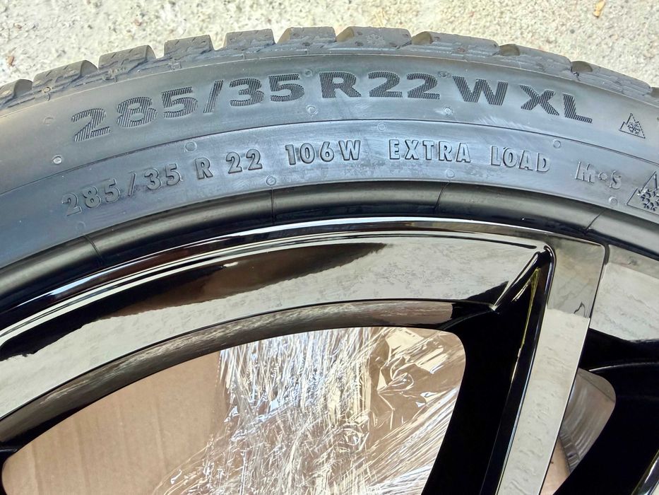 Alufelgi AUDI Q7 SQ7 S-Line 4M Oryginalne Zimowe 22" Czarne FABRYCZNIE NOWE!