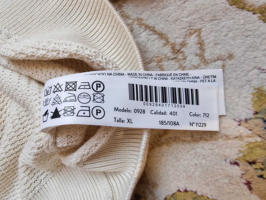 NOWY nie noszony Sweter Massimo Dutti XL piękny tylko 100zł polecam!