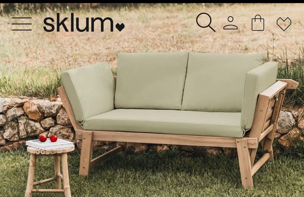 Almofadas para banco Sklum