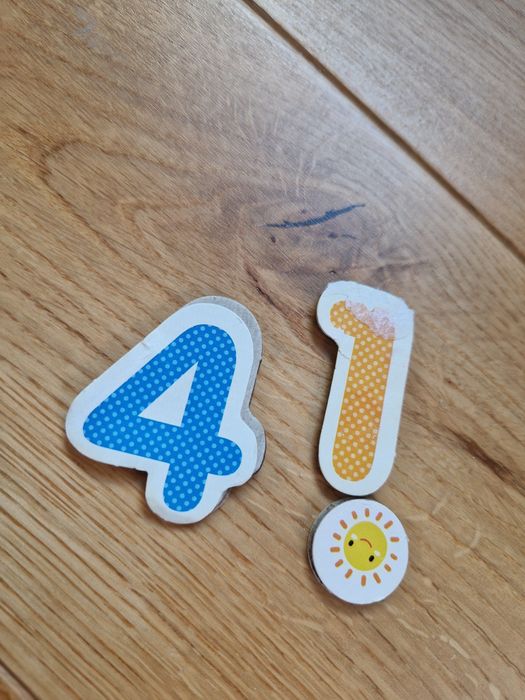 Puzzle numeryczne Lisciani Montessori 3-6 Nauka Liczenia