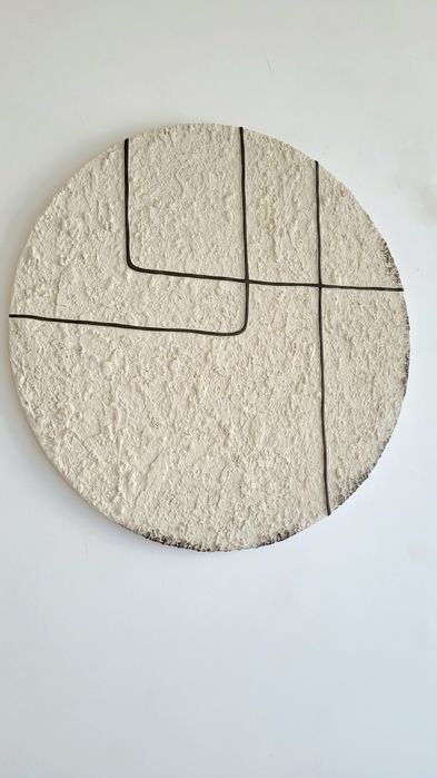 Obraz strukturalny - okrągły obraz