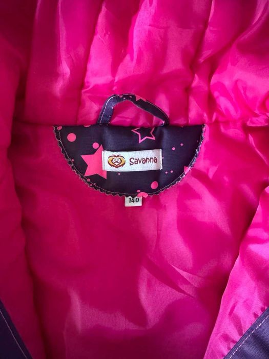 Куртка зимова для дівчики, р. 140