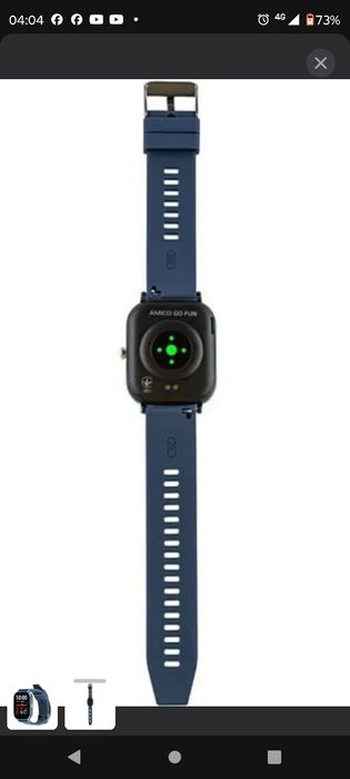 Продам смарт- годинник Amico GO FUN P/T blue