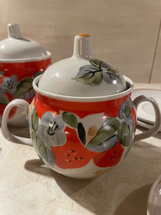 Zestaw porcelana serwis Połonne vintage