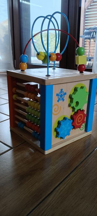 Kostka edukacyjna sześcianek 5w1