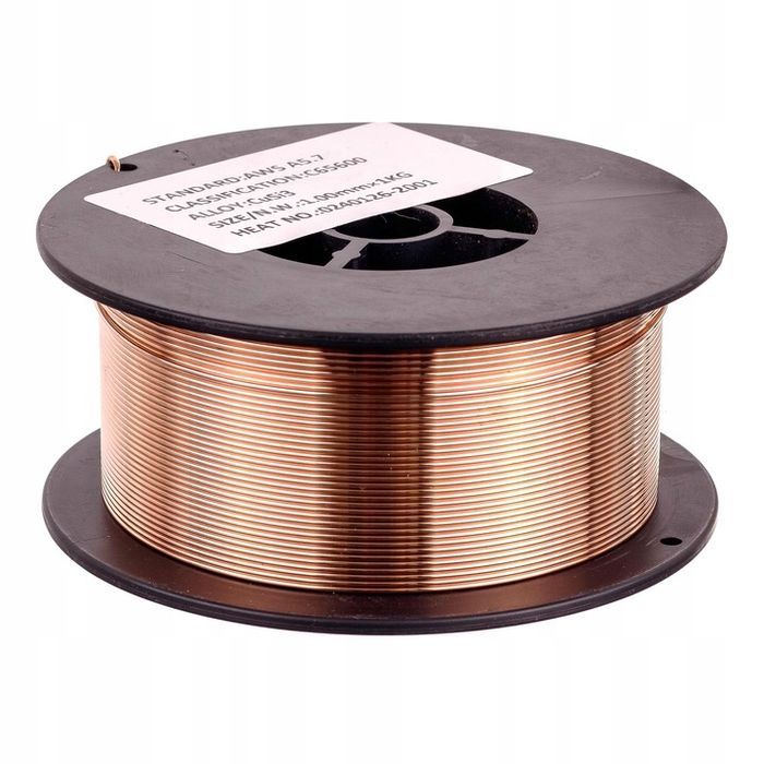 drut spawalniczy cusi3 lutospawanie 1kg 0,8mm szpula d100