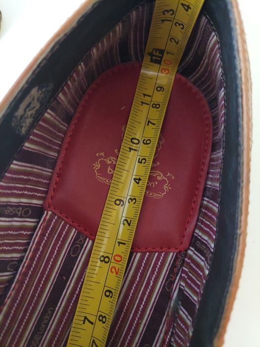 (29,5см) Кожаные туфли.