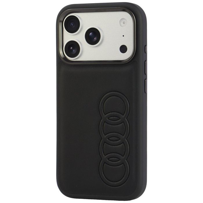 Etui Audi TT Synthetic Leather MagSafe do iPhone 18 Pro / 17 Pro czarny