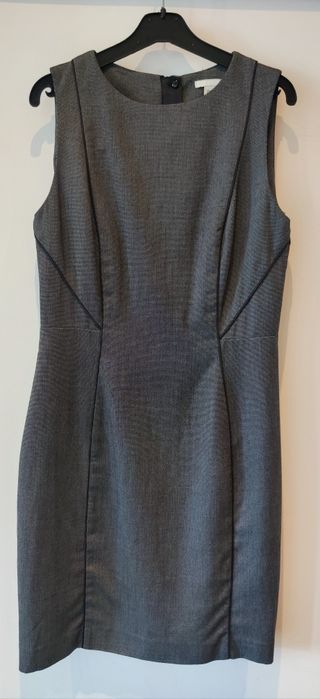 Elegancka szara sukienka H&M