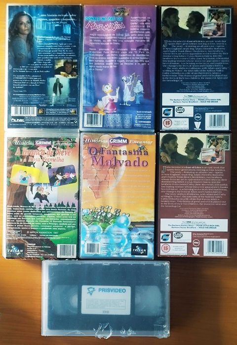 Lote de VHS conjunto 15