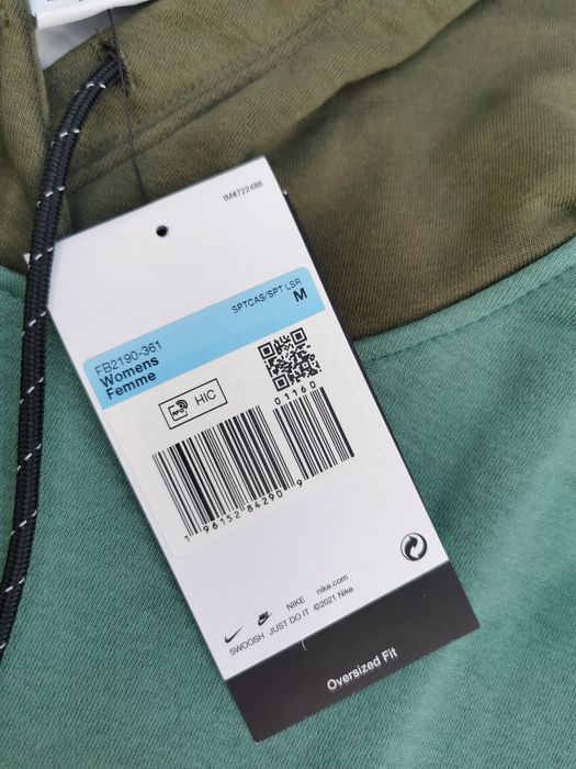 Damska bluza z kapturem Nike Utility Fleece M