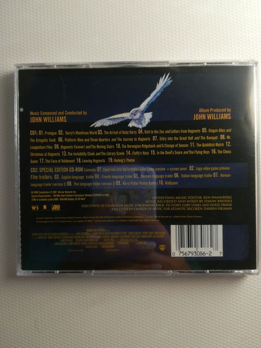 Harry potter CD de músicas