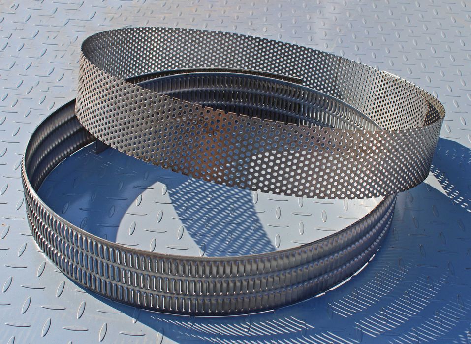 SITO 170x10,5cm Sita oczkowe 1700x106mm siatki sita do śrutownika WIR