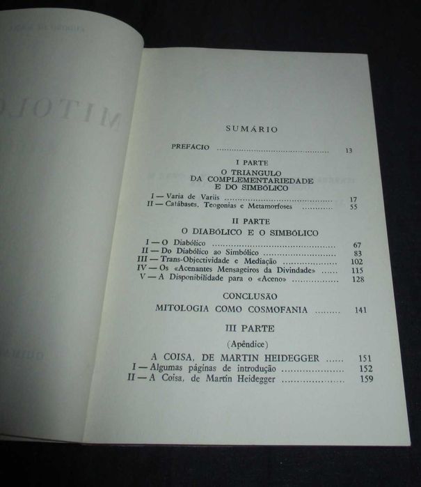 Livro Mitologia Eudoro de Souza