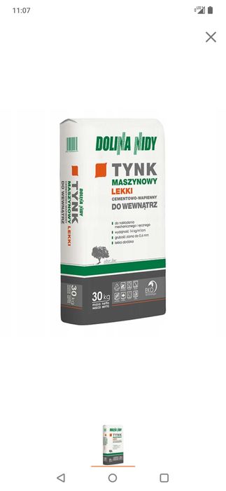 Tynk cementowo-wapienny 23zł Jordanów, Rabka23m²