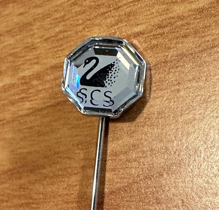 Alfinete de gravata Swarovski