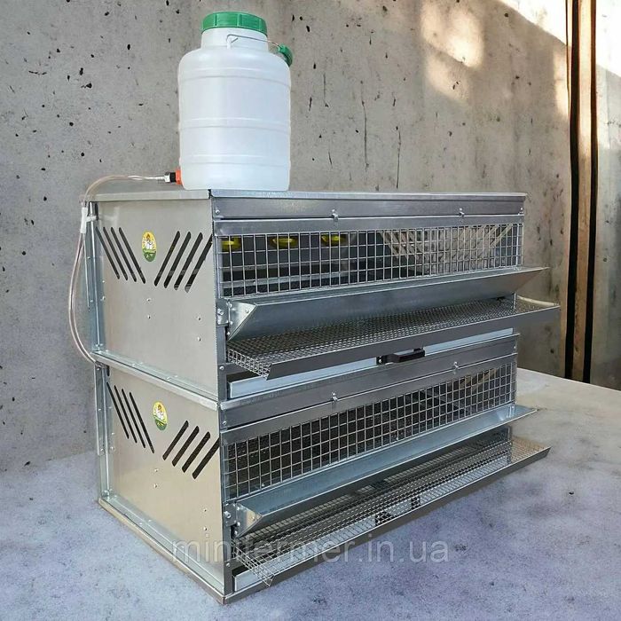 Клітка для перепілок MINIFERMER 2 яруси