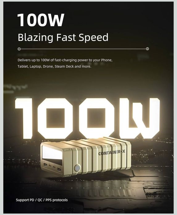 Powerbank Павербанк imuto scp-100 27200 mAh 100W