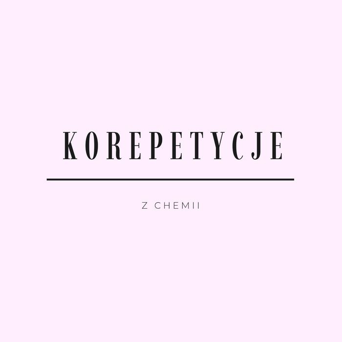 Korepetycje Chemia