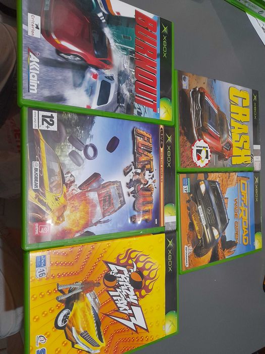 Jogos X-Box Clássica originais usados como novos. Compra mínima de 2 jogos
